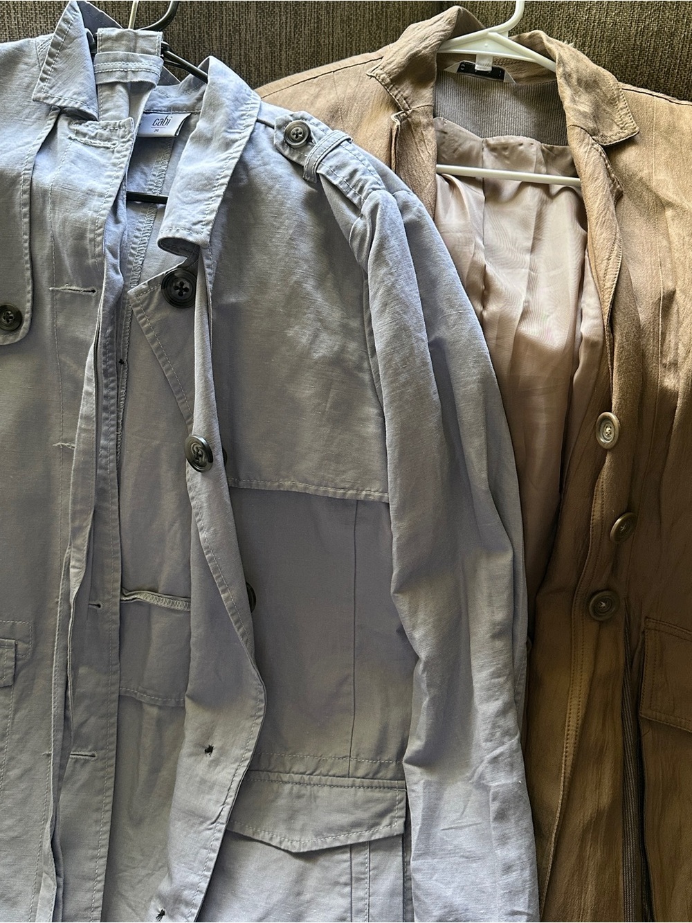 Cabi trench coats size medium